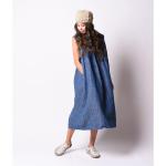 EVENING BREEZE ONE PIECE / H/C DOBBY DENIM