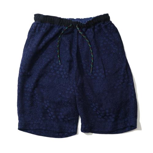 GOOD DAY SHORTS/MINIMAL LEAF JACQUARD