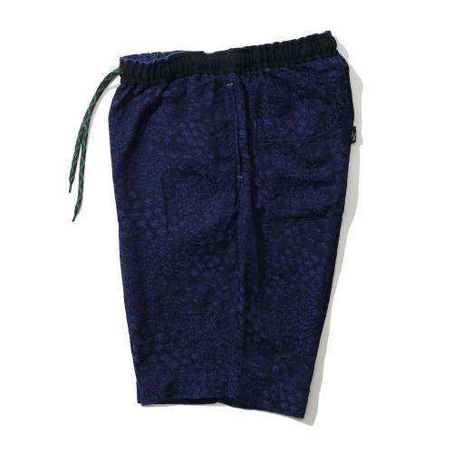 GOOD DAY SHORTS/MINIMAL LEAF JACQUARD