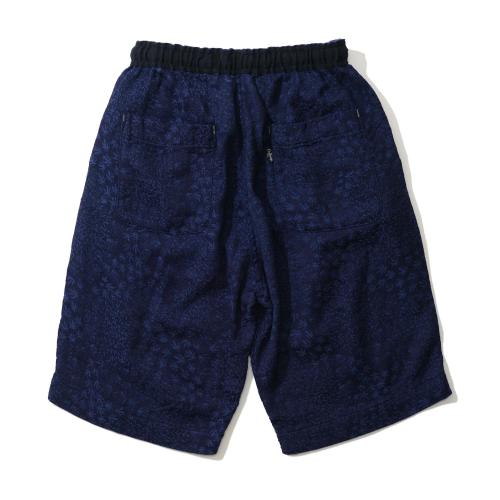 GOOD DAY SHORTS/MINIMAL LEAF JACQUARD
