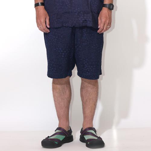 GOOD DAY SHORTS/MINIMAL LEAF JACQUARD