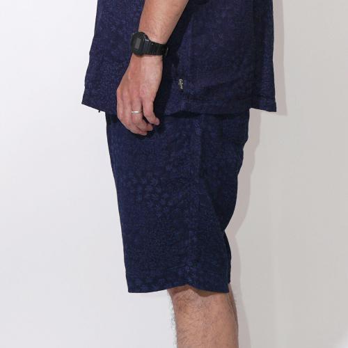 GOOD DAY SHORTS/MINIMAL LEAF JACQUARD