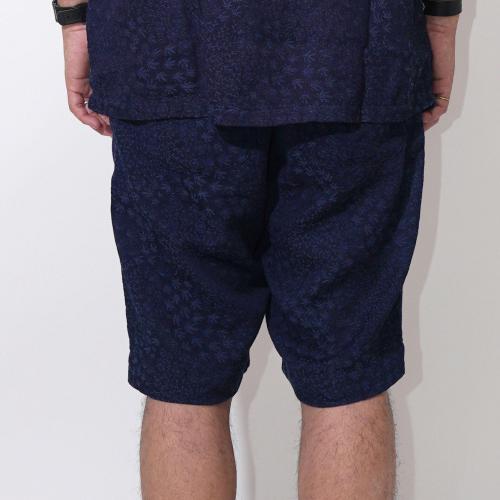 GOOD DAY SHORTS/MINIMAL LEAF JACQUARD