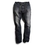 SLIM RIB PANTS/10oz H/C STRETCH DENIM US