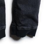 SLIM RIB PANTS/10oz H/C STRETCH DENIM US