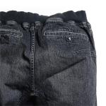 SLIM RIB PANTS/10oz H/C STRETCH DENIM US