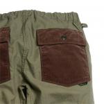 BAKER CLIMBING PANTS／H/C BACK SATIN SULFIDE DYE