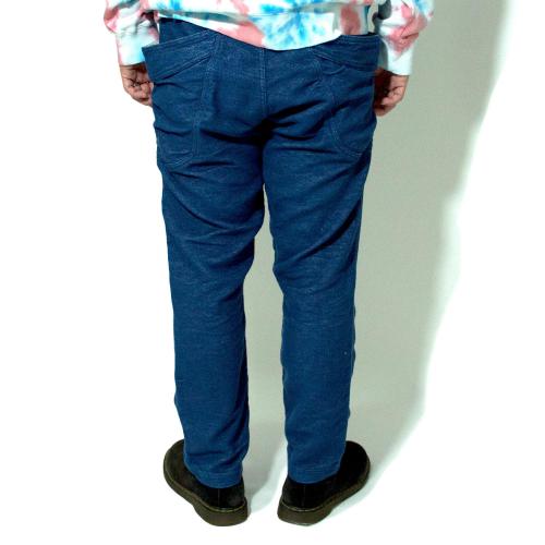 VENDOR ANKLE CUT PANTS／H/C PILE DENIM