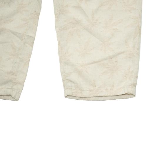 NEW DAY PANTS／HEMP LEAF JACQUARD