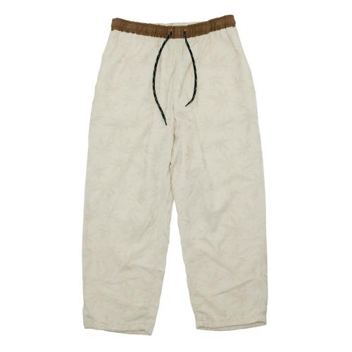 NEW DAY PANTS／HEMP LEAF JACQUARD