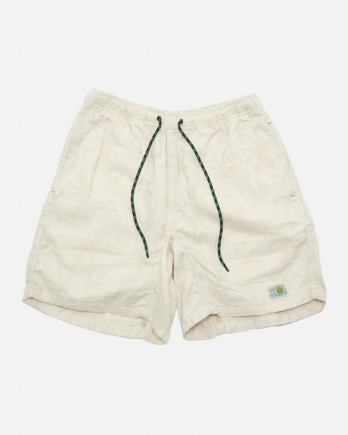 HEMP JAM SHORTS／HEMP LEAF JACQUARD