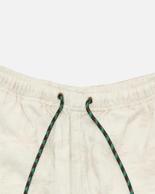 HEMP JAM SHORTS／HEMP LEAF JACQUARD