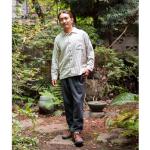 RELAX SWEAT PANTS／TWEED HERINGBORN SWEAT