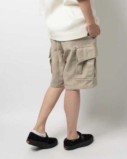 CARGO WIDE HALF SHORTS