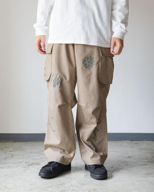 JUNGLE PEACE PANTS -ON PRINT
