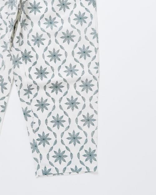 LEAF WAVE PANTS／LEAF WAVE PRINT（布帛）