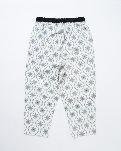 LEAF WAVE PANTS／LEAF WAVE PRINT（布帛）