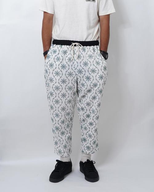 LEAF WAVE PANTS／LEAF WAVE PRINT（布帛）