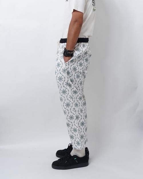 LEAF WAVE PANTS／LEAF WAVE PRINT（布帛）