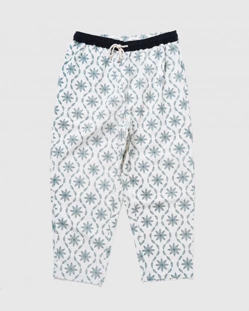 LEAF WAVE PANTS／LEAF WAVE PRINT（布帛）