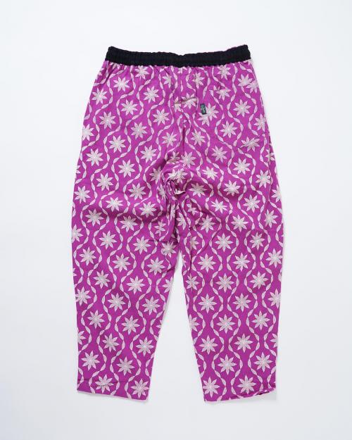 LEAF WAVE PANTS／LEAF WAVE PRINT（布帛）