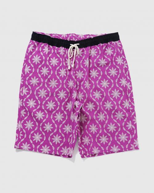 LEAF WAVE SHORTS／LEAF WAVE PRINT（布帛）