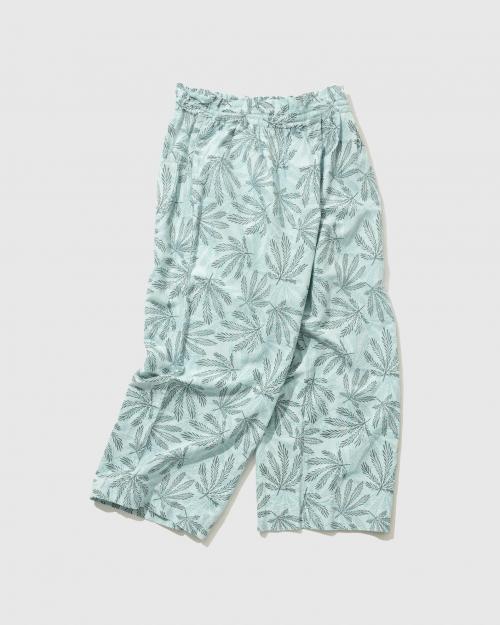 LEAF WIDE PANTS