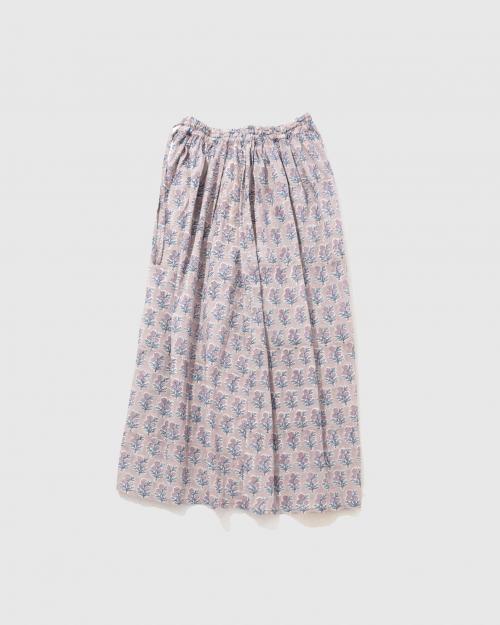 GATHERED WIDE PANTS