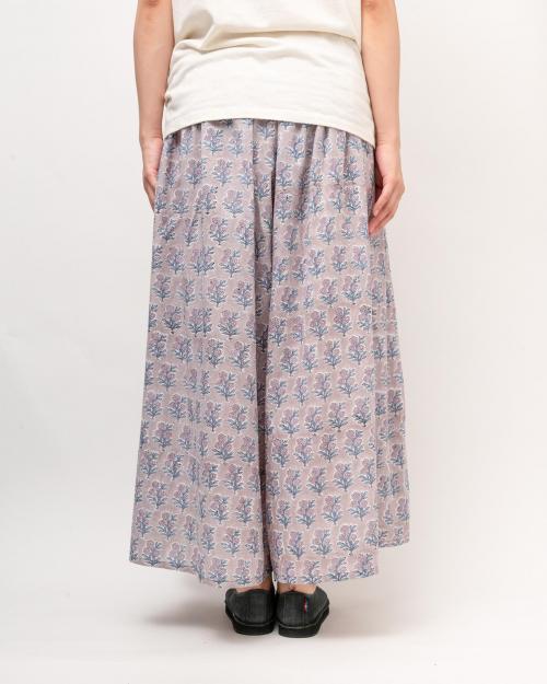 GATHERED WIDE PANTS