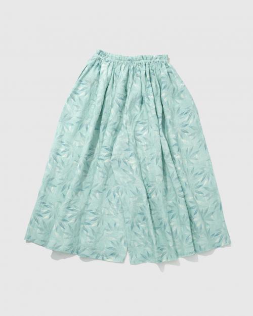 GATHERED WIDE PANTS
