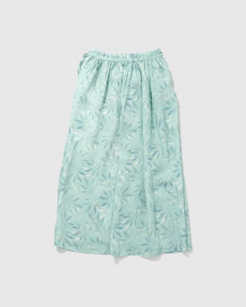 GATHERED WIDE PANTS
