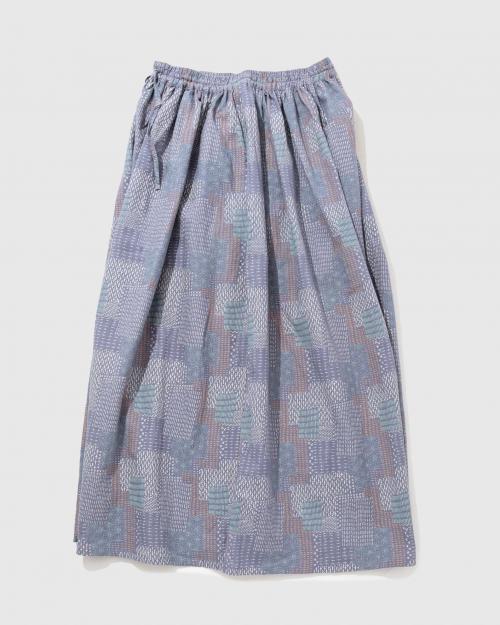 GATHERED WIDE PANTS