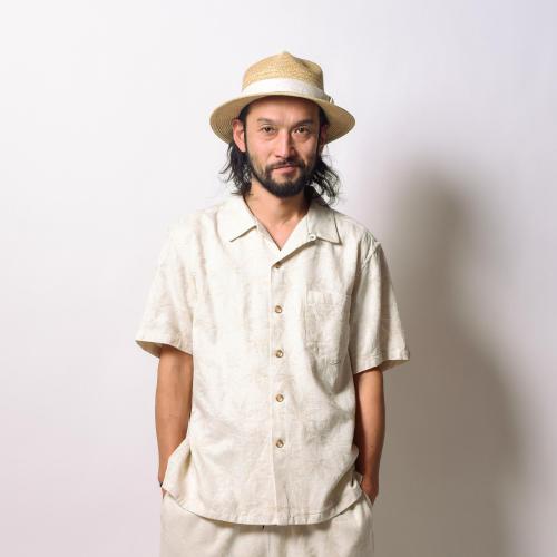 OPEN MIND SHIRTS／HEMP LEAF JACQUARD