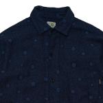 SHITAMACHI L/SL SHIRTS／GOMA ART JACQUARD