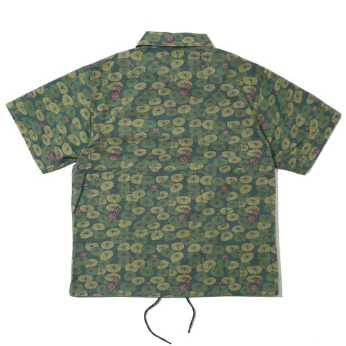 HEMP JAM SHIRTS／H/C WEATHER "LOTUS PRINT"