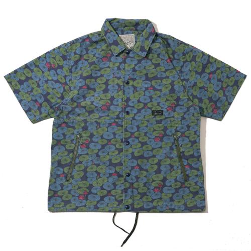 HEMP JAM SHIRTS／H/C WEATHER "LOTUS PRINT"