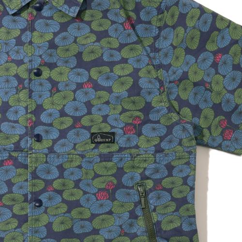 HEMP JAM SHIRTS／H/C WEATHER "LOTUS PRINT"