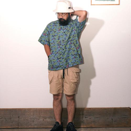 HEMP JAM SHIRTS／H/C WEATHER "LOTUS PRINT"