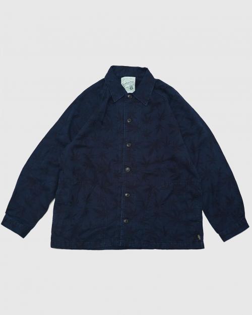 RUNCH SHIRTS JACKET／HEMP LEAF JACQUARD