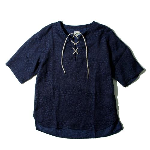 ROBIN SHIRTS/<br>MINIMAL LEAF JACQUARD