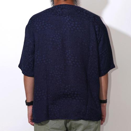 ROBIN SHIRTS/<br>MINIMAL LEAF JACQUARD