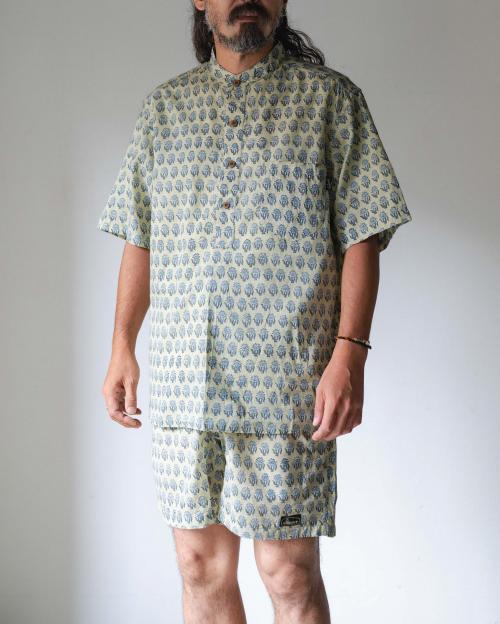 SHANTI BAND COLLAR SHIRTS