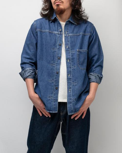 PLEATS WORK SHIRTS