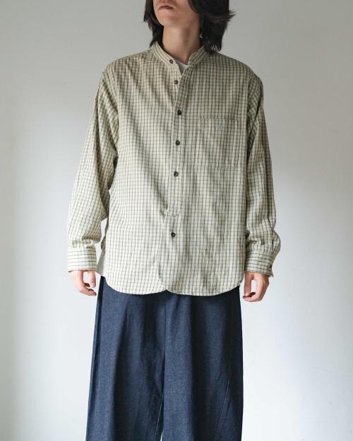NO COLLAR BASIC SHIRTS