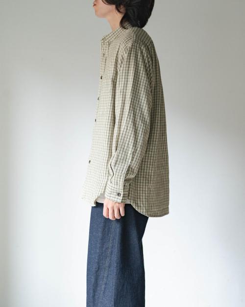 NO COLLAR BASIC SHIRTS