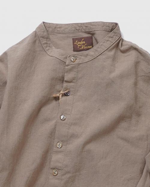 DAMASK SHIRTS／HEMP COTTON