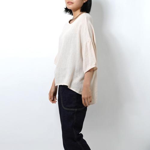 SUMMER TRIP BIG SLEEVE BLOUSE