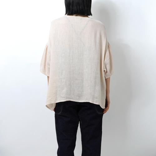 SUMMER TRIP BIG SLEEVE BLOUSE