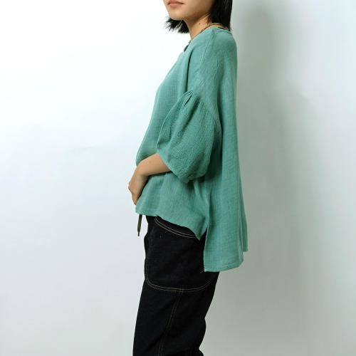 SUMMER TRIP BIG SLEEVE BLOUSE