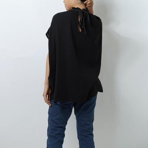 SUMMER TRIP DRAWSTRING BLOUSE